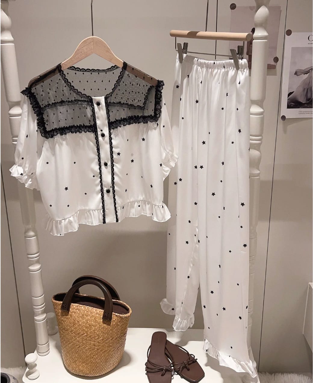 Stars Silk PJ