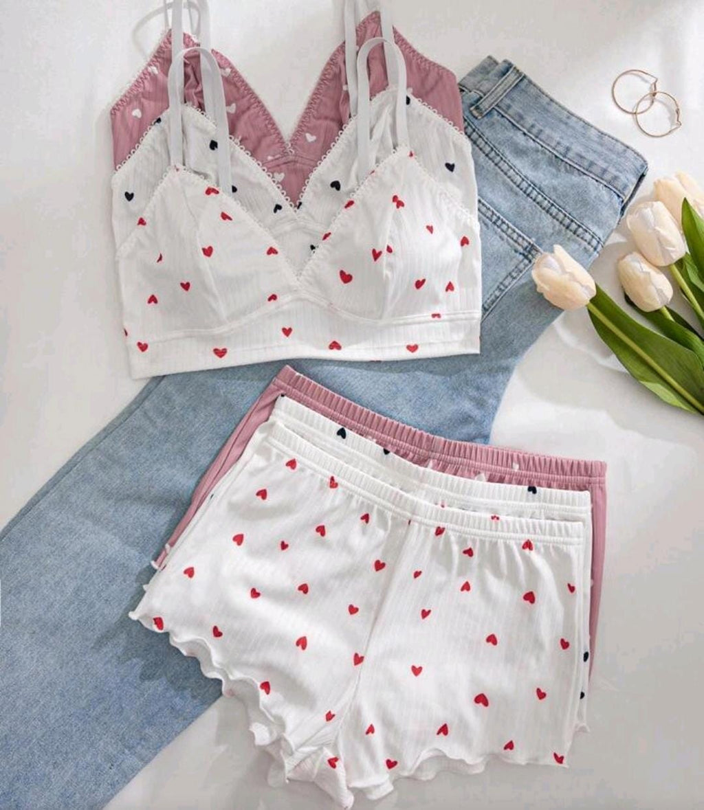 Heart Sleepwear Set