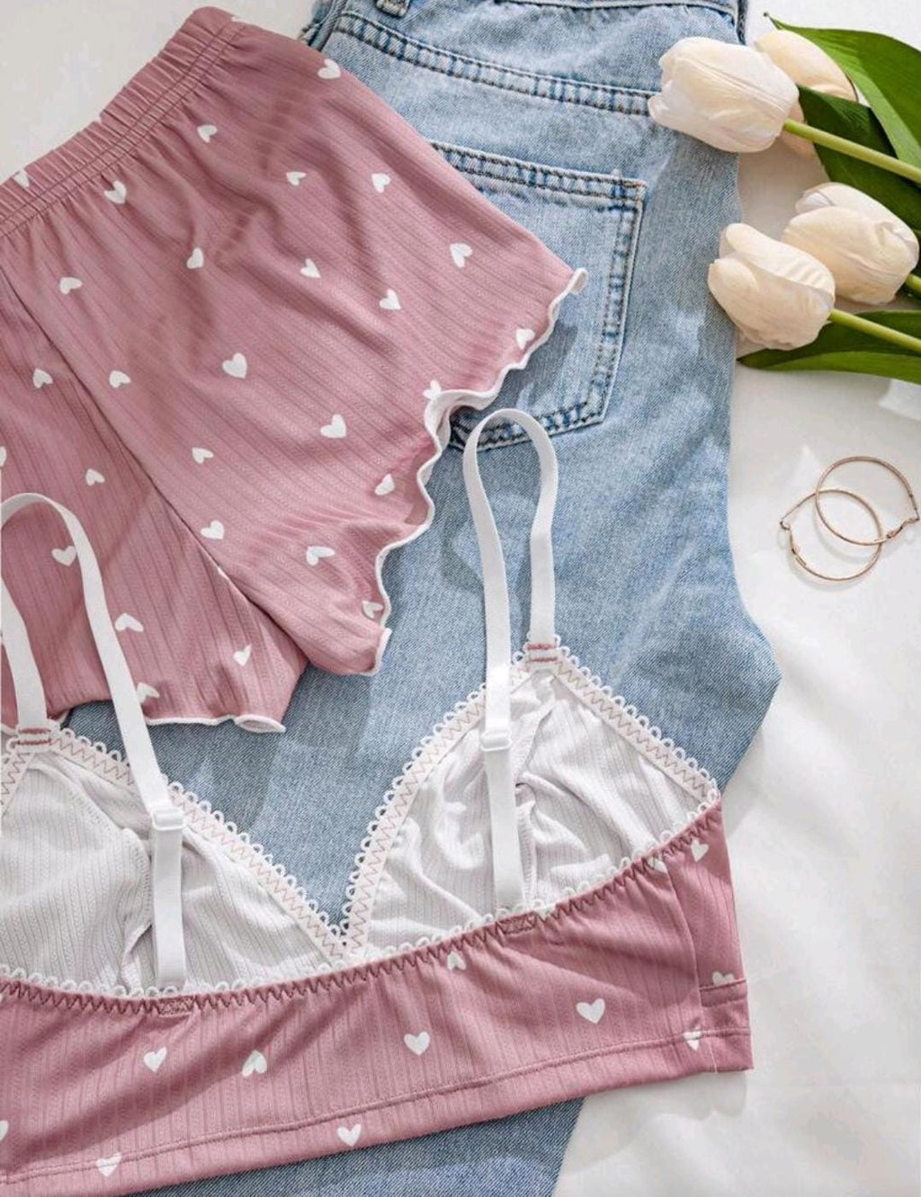 Heart Sleepwear Set