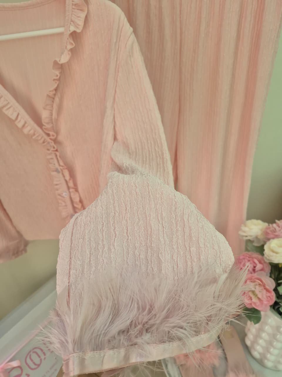 Rosé Pajama Set