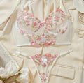 White Bridal Floral Set