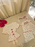 SUMMER CHERRY PJ & LINGERIE SET