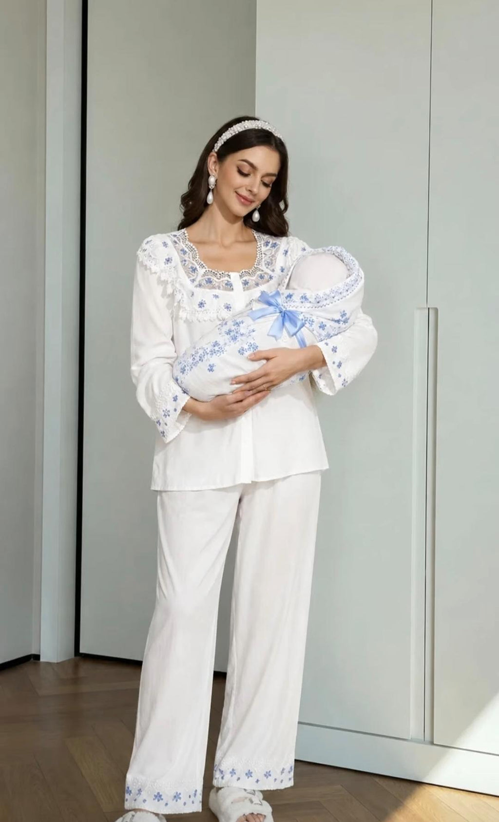 Maternity , Nursing Pajamas & Slipper
