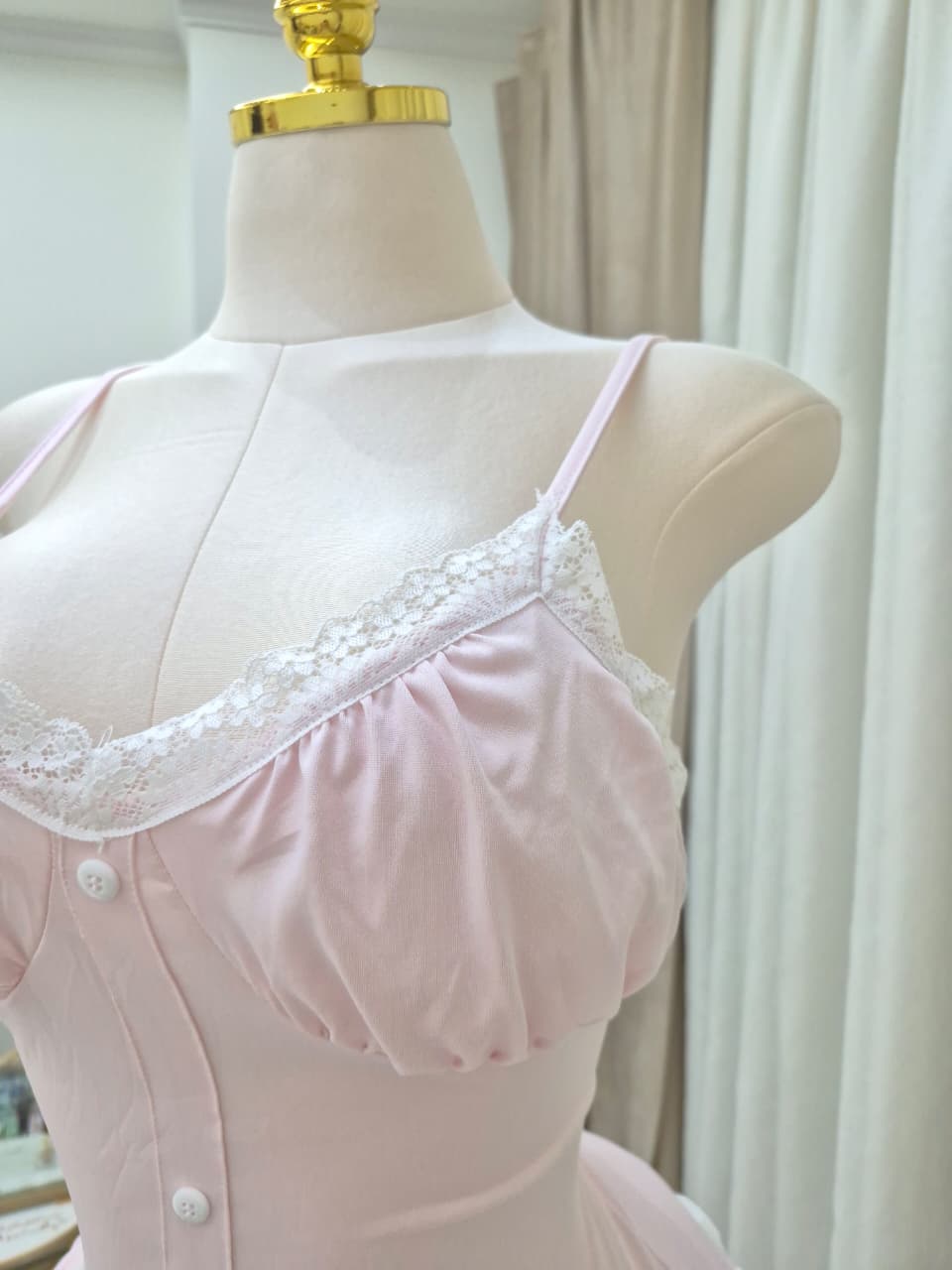 Soft Pink Sleep Dress