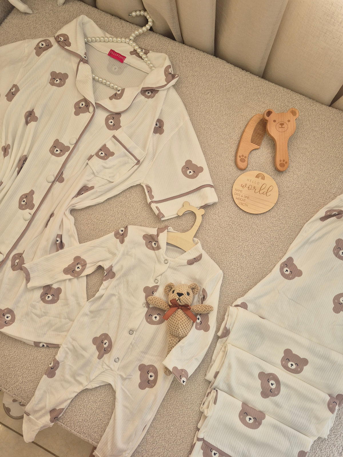 MOM & BABY  Bear Matching Set 5pcs