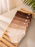 6-Pack High Waist Cotton Underwears
