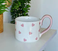 Pink Heart Mug
