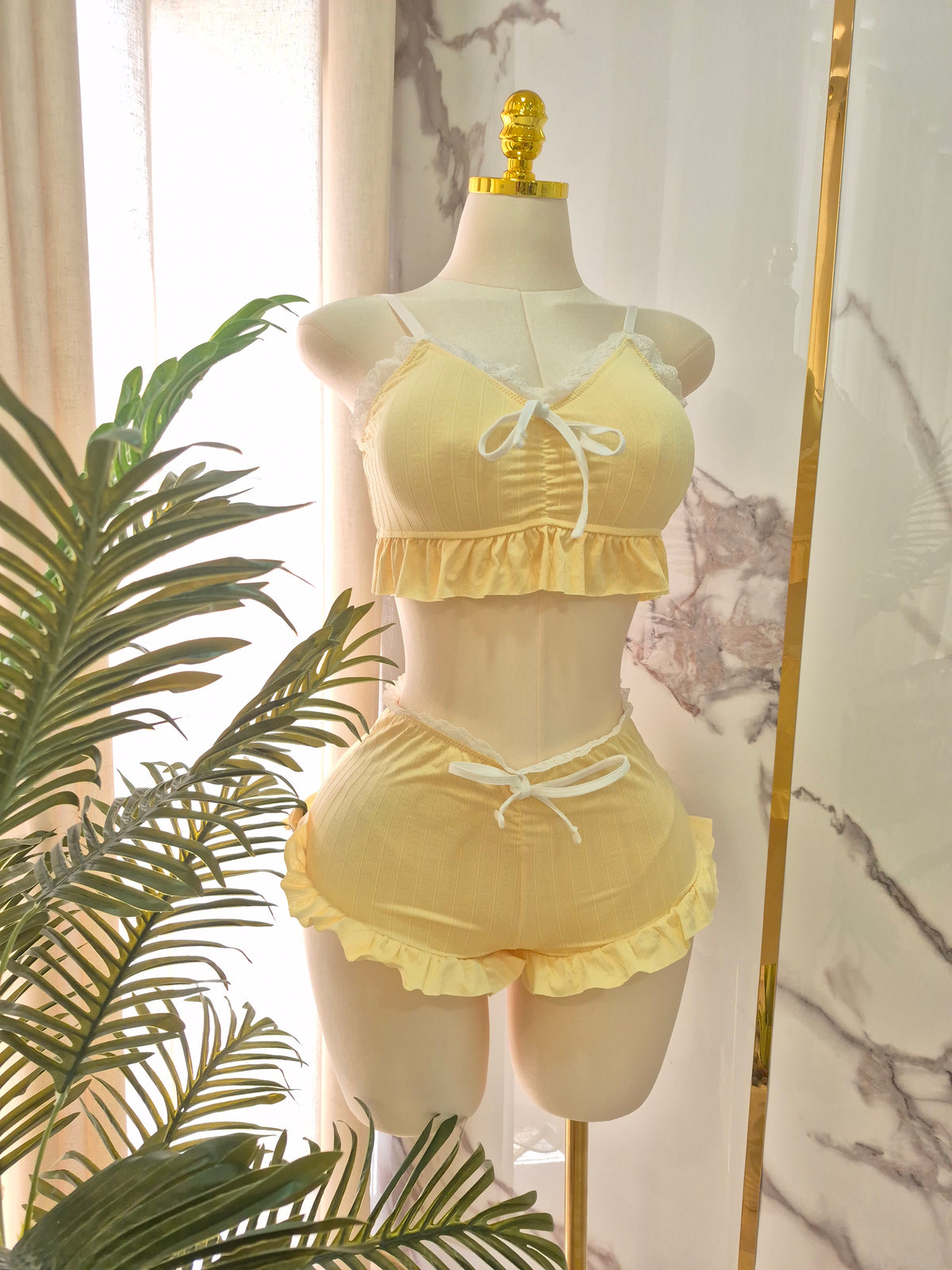 Yellow Short Set 2pcs