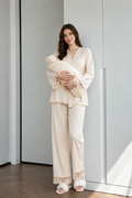 Maternity & Nursing Beige Pajamas