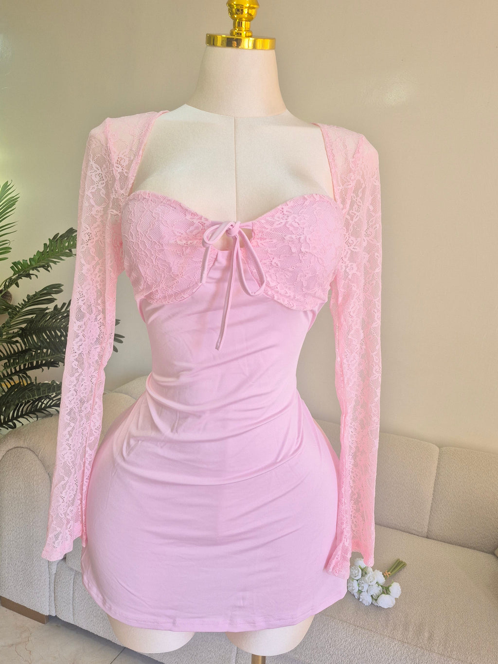 Baby Pink Dress