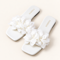 Ivory Blossom Slipper