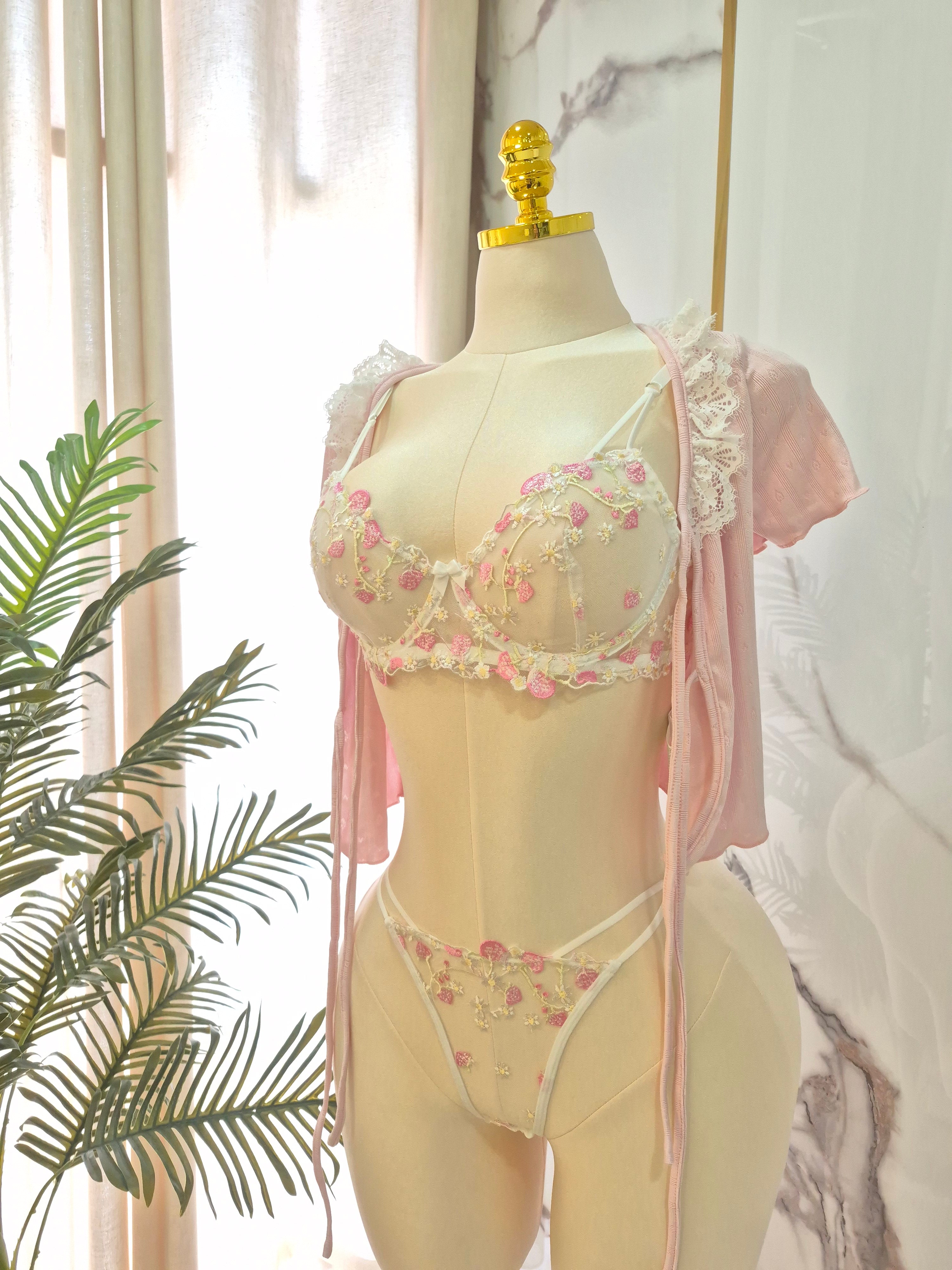 Summer pink Pj Set & Lingerie
