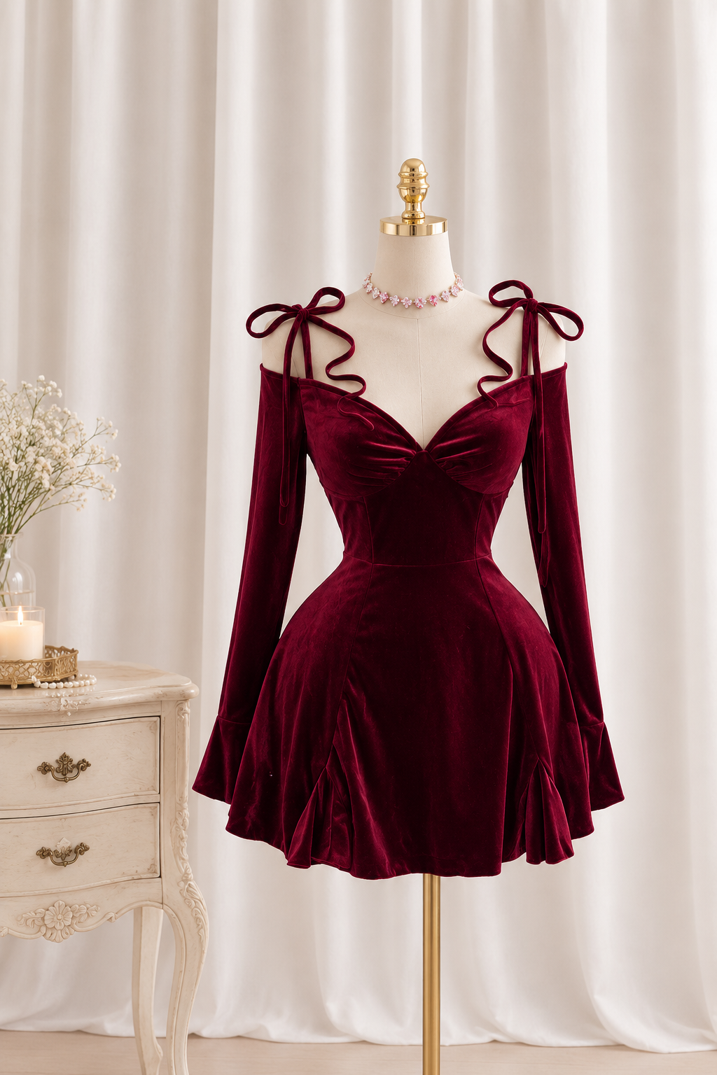 Velvet Elegance Dress