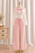 Pink Coquette Pajama Set 2pcs
