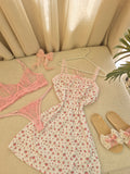 Pink Floral Dress